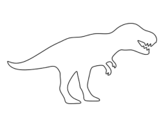 T Rex Coloring Pdf, Free Vectors File